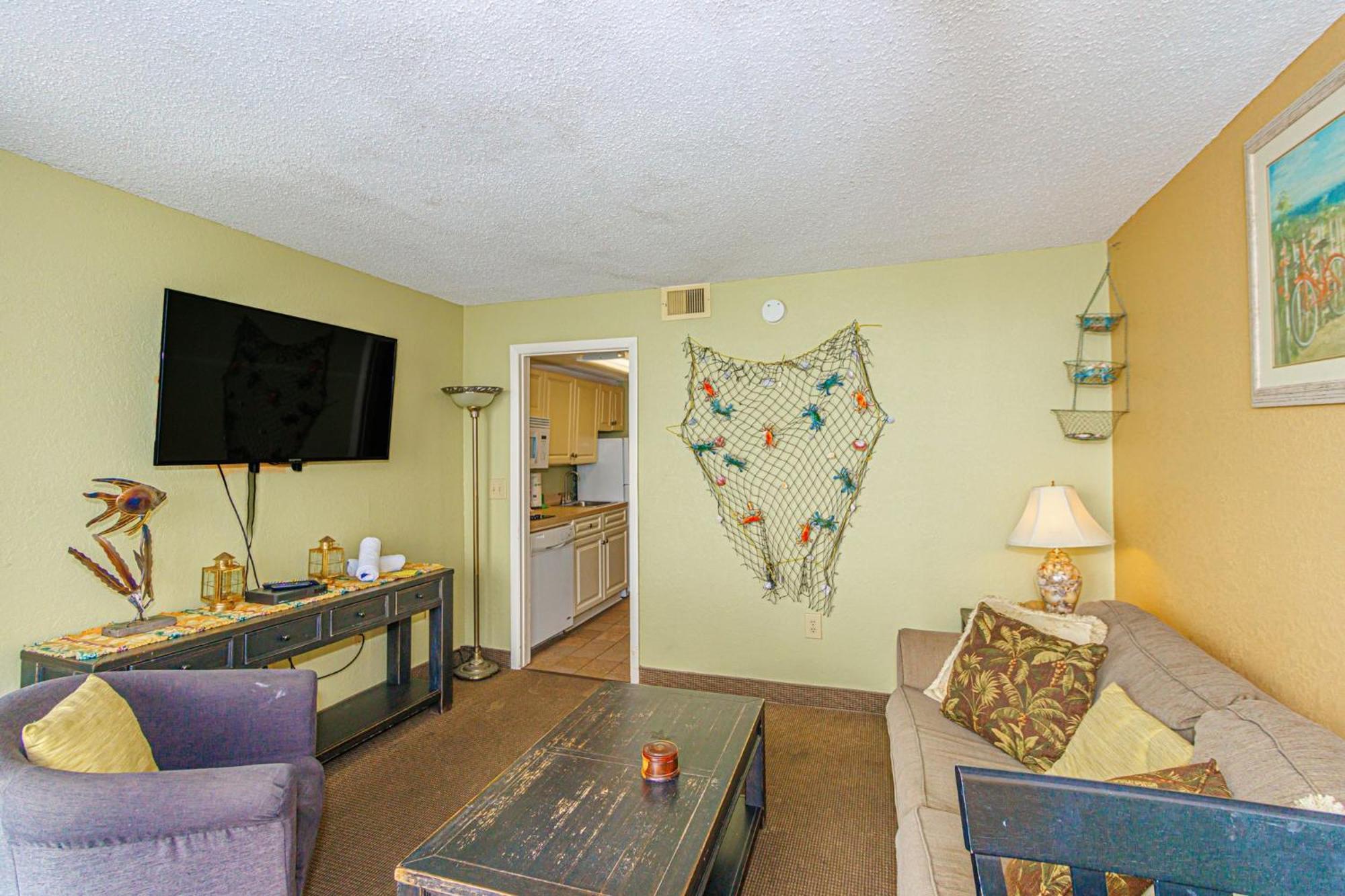 Oceanfront 1 Bedroom Sand Dunes 2626 Sleeps 6 Myrtle Beach Eksteriør bilde