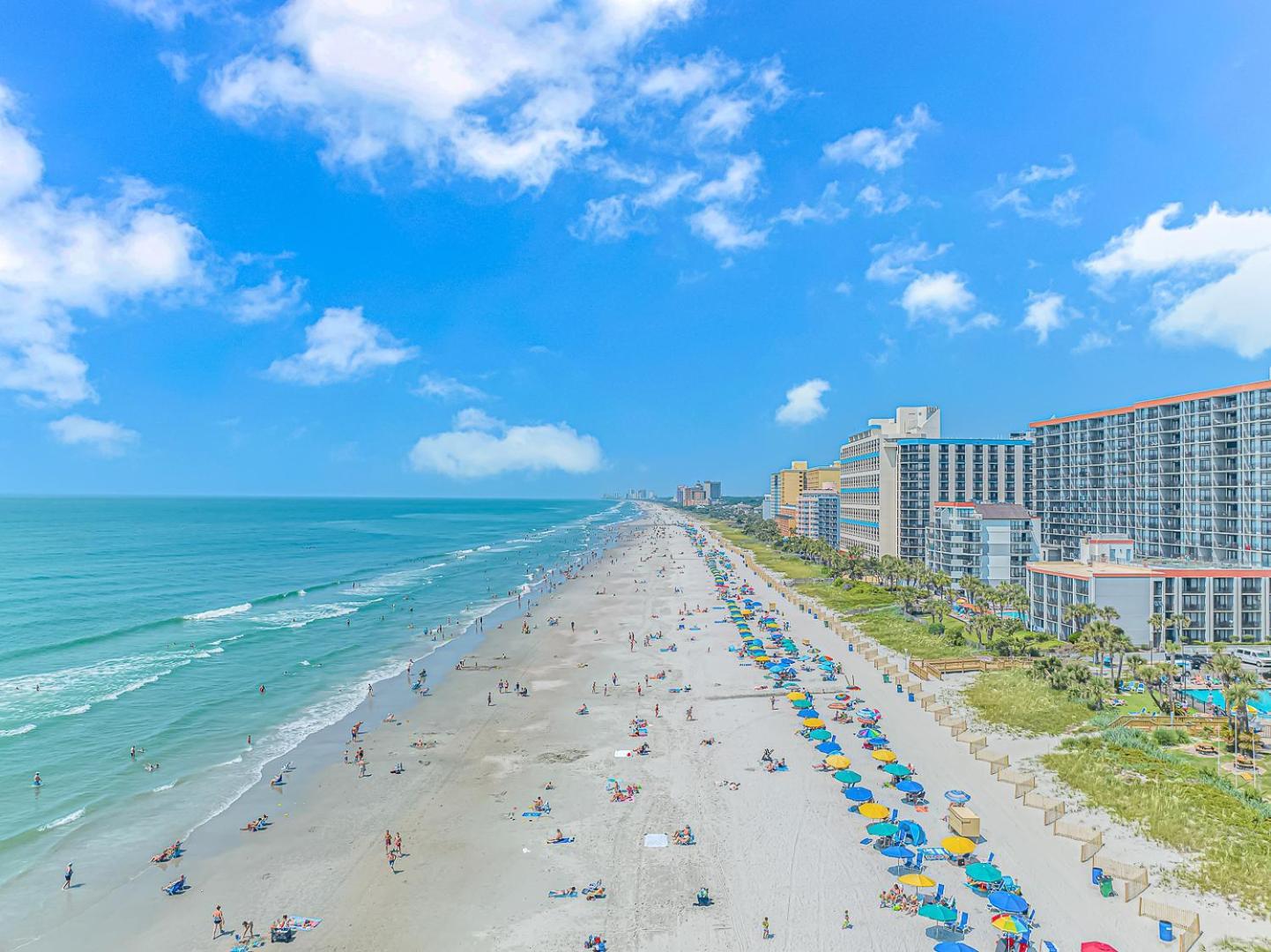 Oceanfront 1 Bedroom Sand Dunes 2626 Sleeps 6 Myrtle Beach Eksteriør bilde