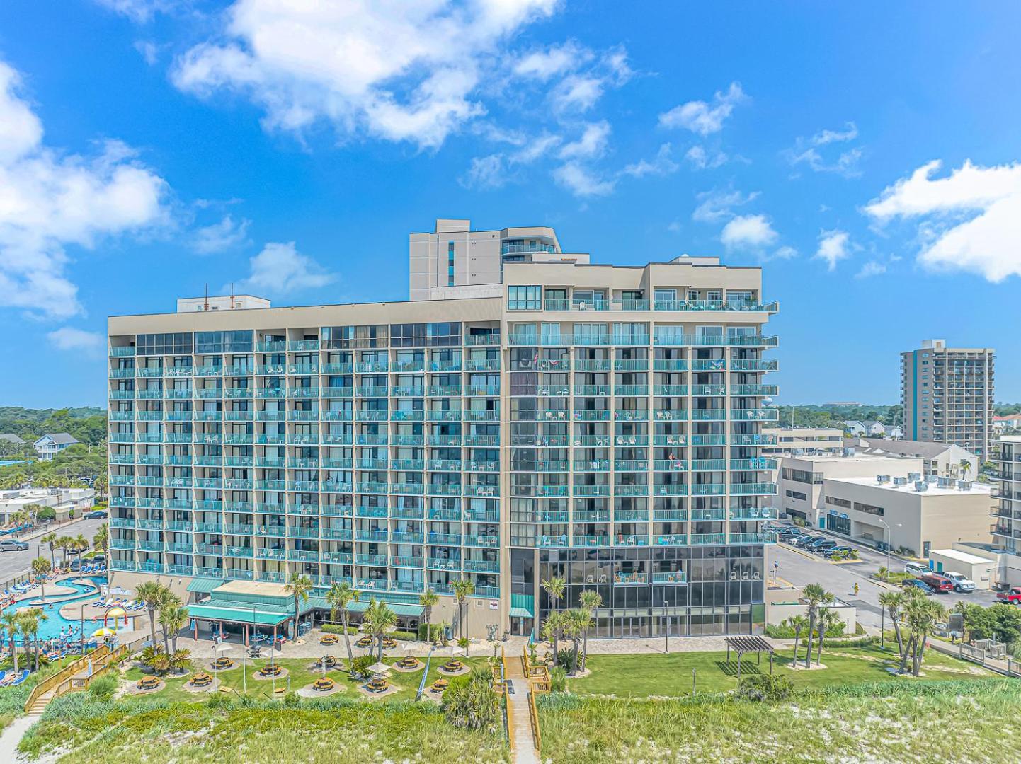 Oceanfront 1 Bedroom Sand Dunes 2626 Sleeps 6 Myrtle Beach Eksteriør bilde