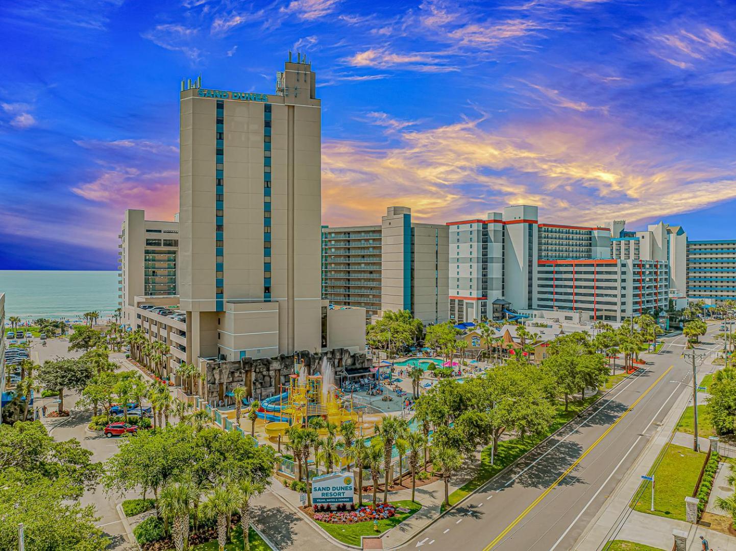 Oceanfront 1 Bedroom Sand Dunes 2626 Sleeps 6 Myrtle Beach Eksteriør bilde