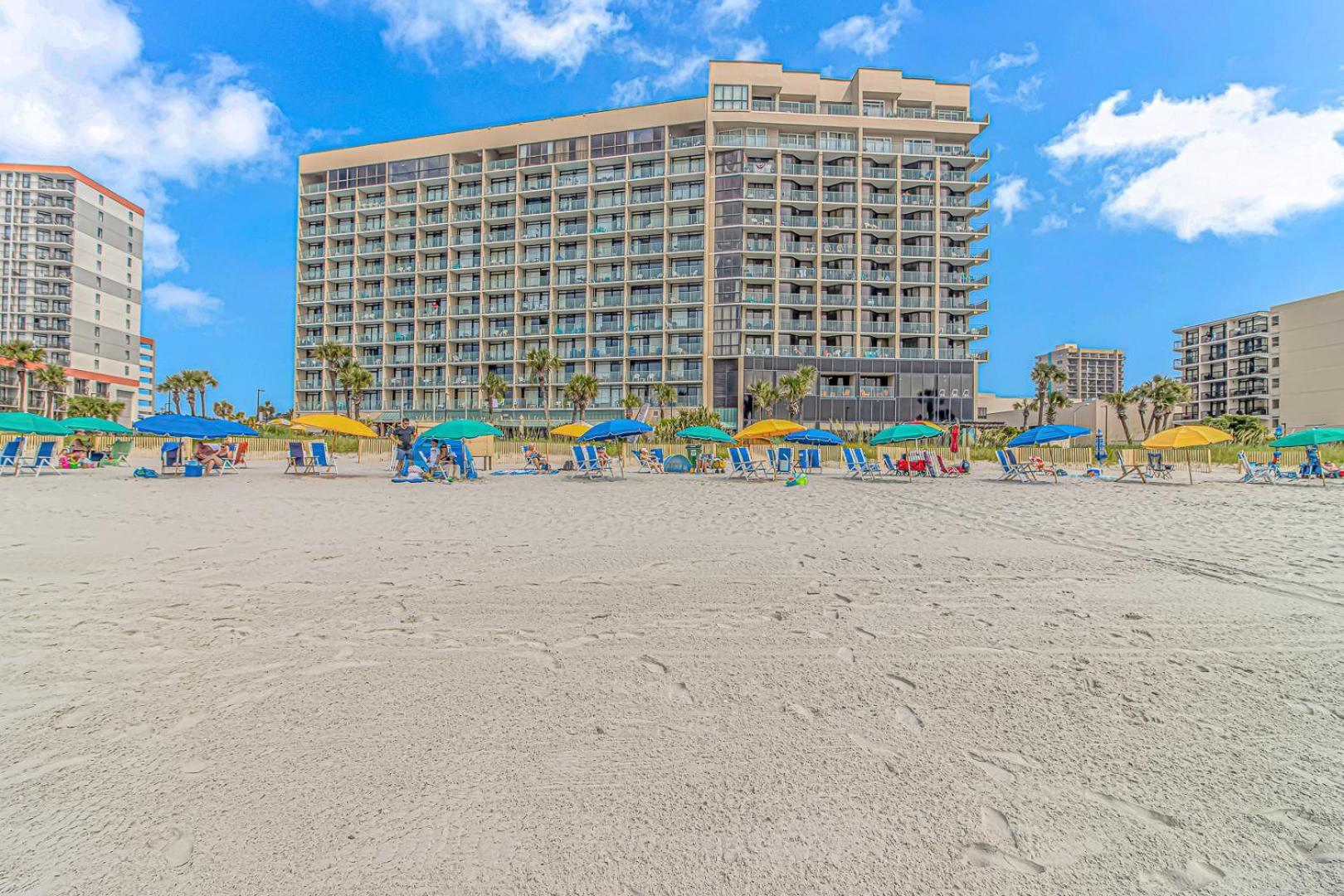 Oceanfront 1 Bedroom Sand Dunes 2626 Sleeps 6 Myrtle Beach Eksteriør bilde